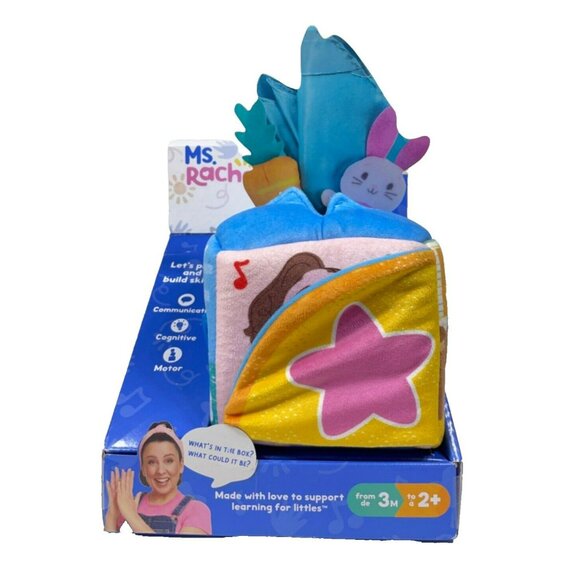 Ms. Rachel Interactive Surprise Felt Learning Box 8 Pieces - Picture 1 of 13